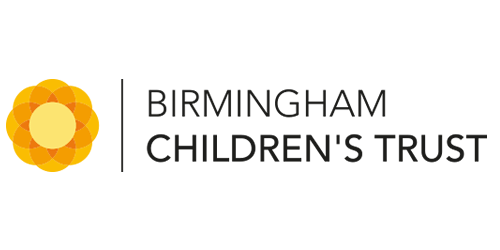 Birmingham Children's Trust text logo